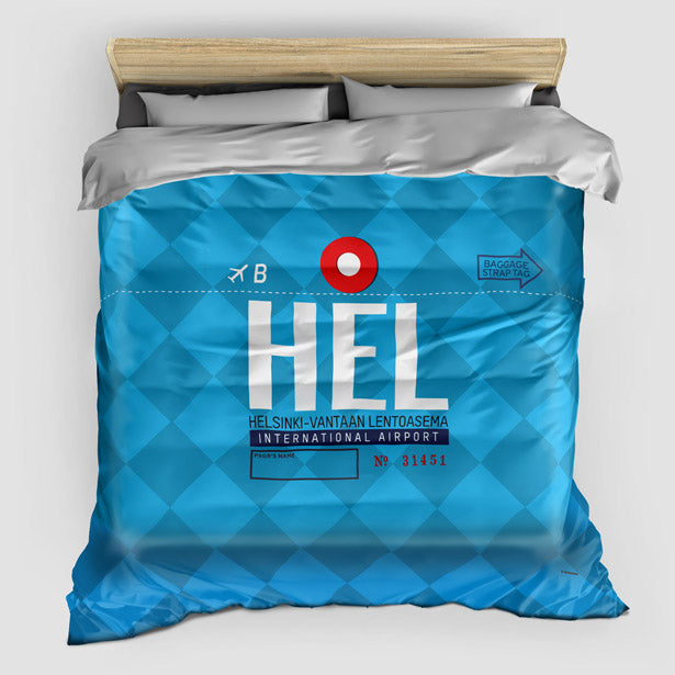 HEL - Duvet Cover - Airportag