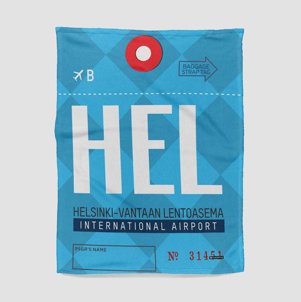 HEL - Blanket - Airportag