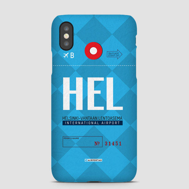 HEL - Phone Case - Airportag