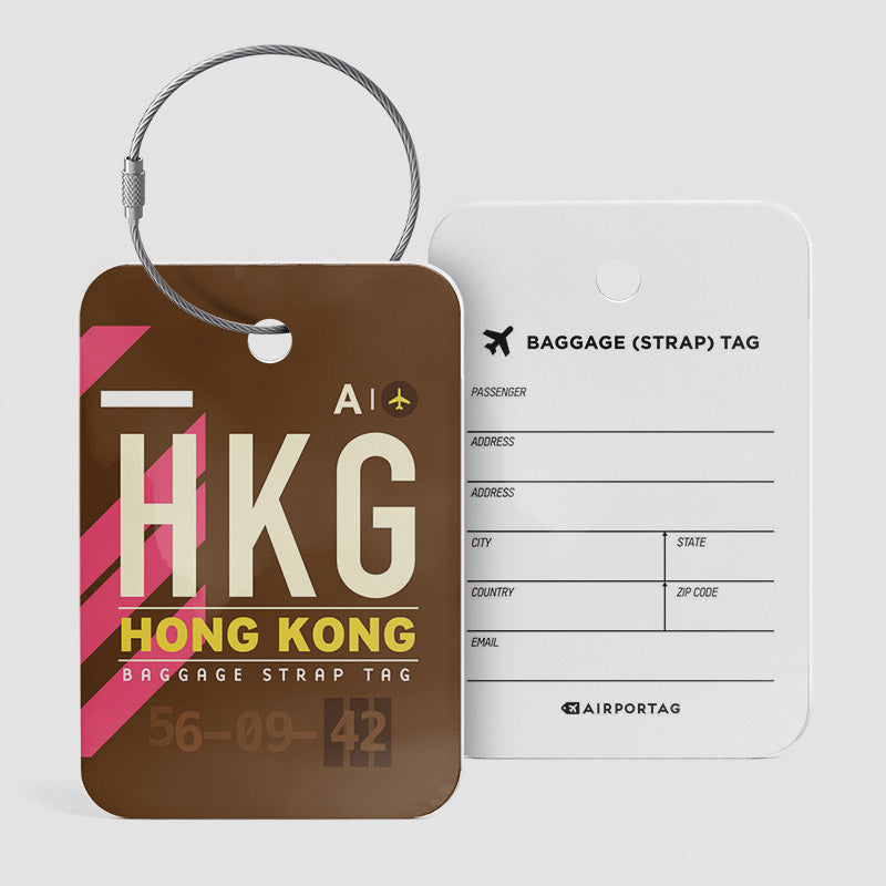 HKG - Luggage Tag