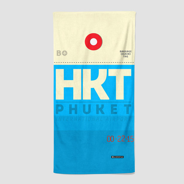 HKT - Beach Towel - Airportag