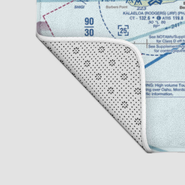 HNL Sectional - Bath Mat - Airportag