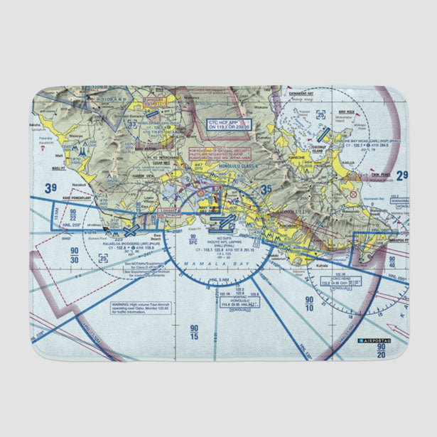 HNL Sectional - Bath Mat - Airportag