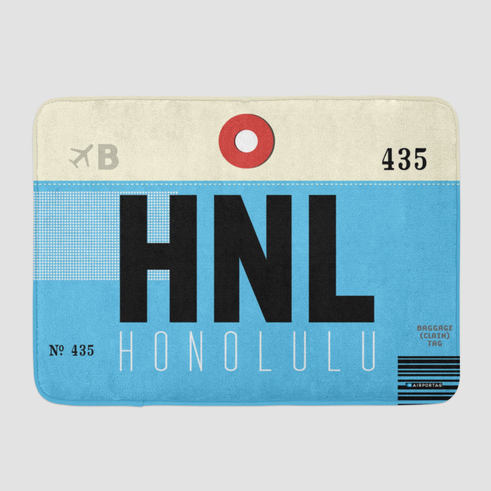 HNL - Bath Mat - Airportag