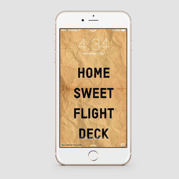 Home Sweet Flight Deck - Mobile wallpaper - Airportag