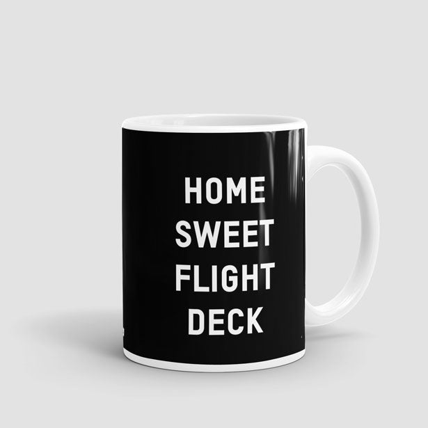Home Sweet Flight Deck - Mug - Airportag