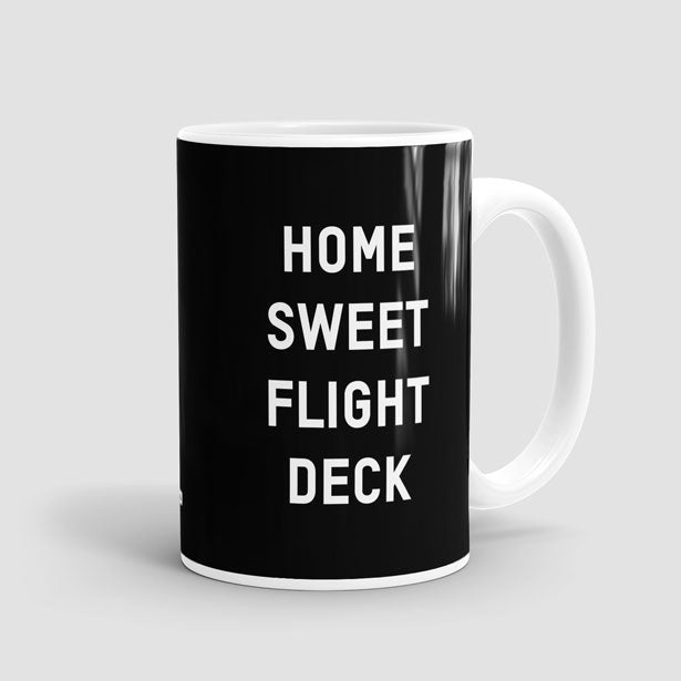 Home Sweet Flight Deck - Mug - Airportag