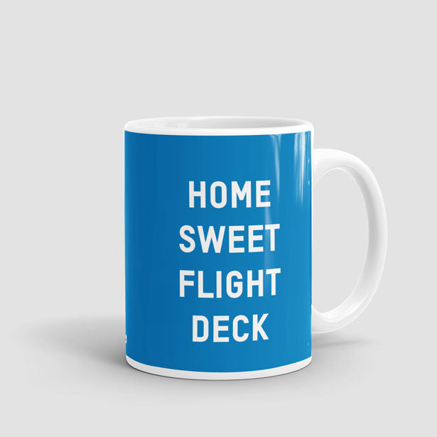 Home Sweet Flight Deck - Mug - Airportag