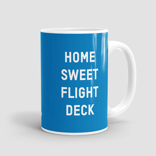 Home Sweet Flight Deck - Mug - Airportag