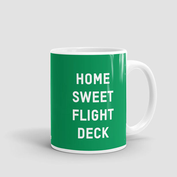 Home Sweet Flight Deck - Mug - Airportag
