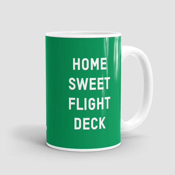 Home Sweet Flight Deck - Mug - Airportag