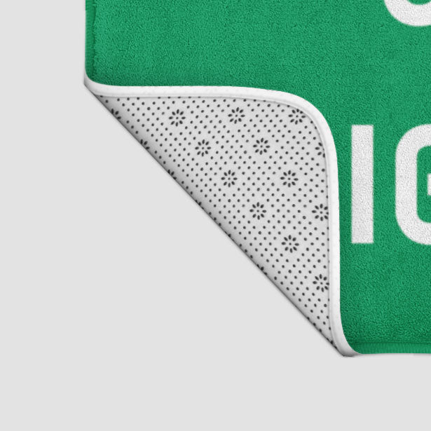 Home Sweet Flight Deck - Bath Mat - Airportag