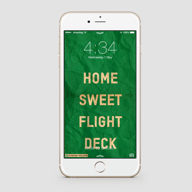 Home Sweet Flight Deck - Mobile wallpaper - Airportag