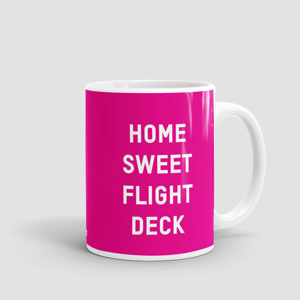 Home Sweet Flight Deck - Mug - Airportag