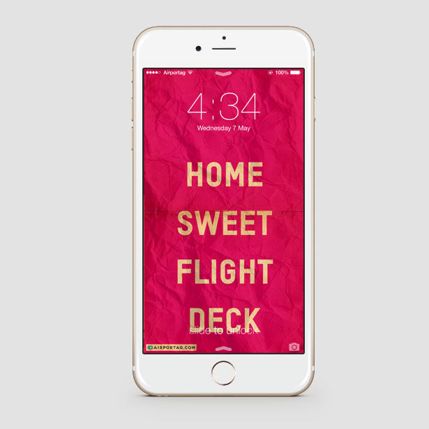 Home Sweet Flight Deck - Mobile wallpaper - Airportag