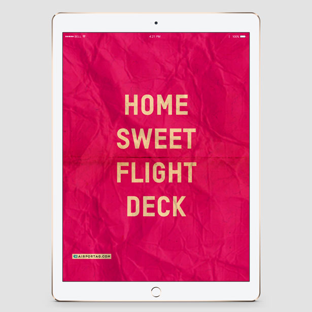 Home Sweet Flight Deck - Mobile wallpaper - Airportag