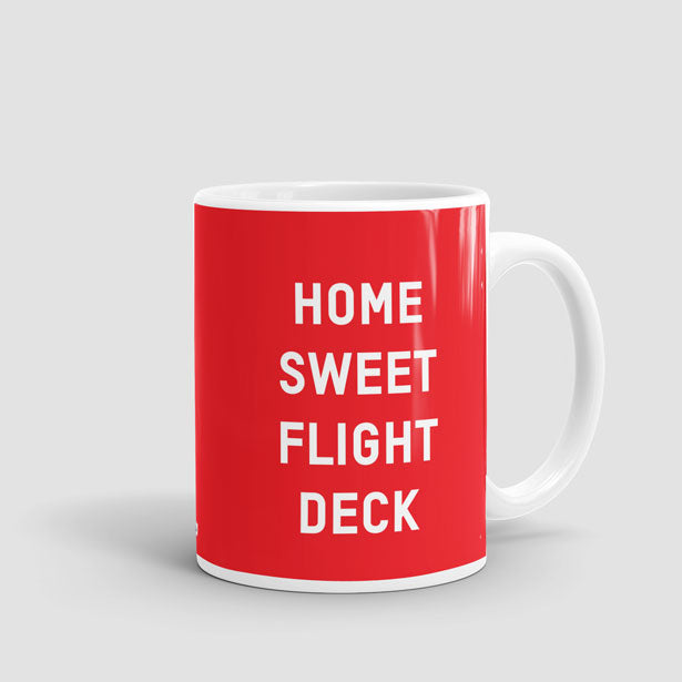 Home Sweet Flight Deck - Mug - Airportag
