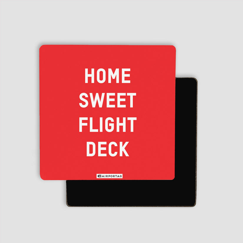 Home Sweet Flight Deck - Magnet