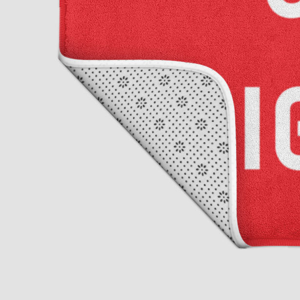 Home Sweet Flight Deck - Bath Mat - Airportag