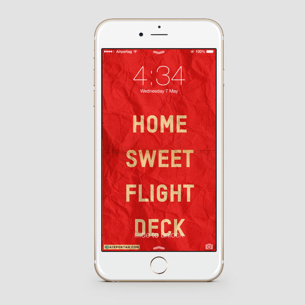 Home Sweet Flight Deck - Mobile wallpaper - Airportag