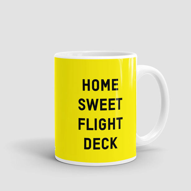 Home Sweet Flight Deck - Mug - Airportag