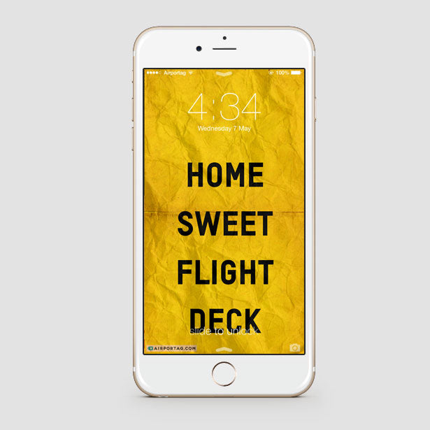 Home Sweet Flight Deck - Mobile wallpaper - Airportag