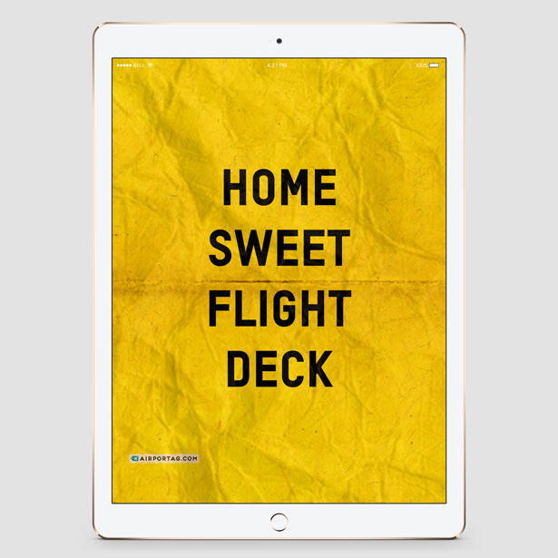 Home Sweet Flight Deck - Mobile wallpaper - Airportag