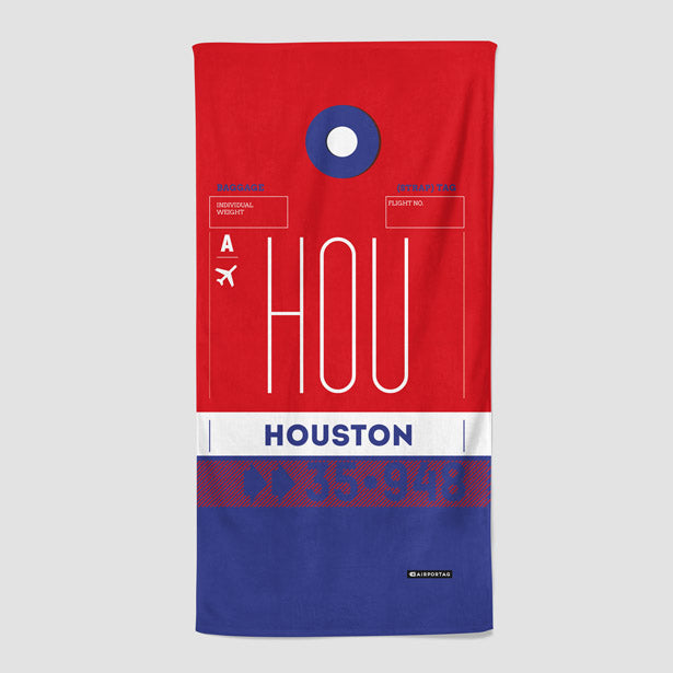 HOU - Beach Towel - Airportag
