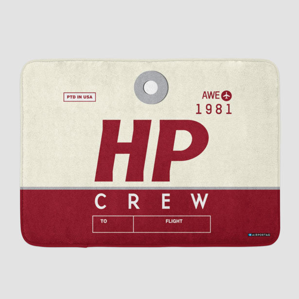 HP - Bath Mat - Airportag