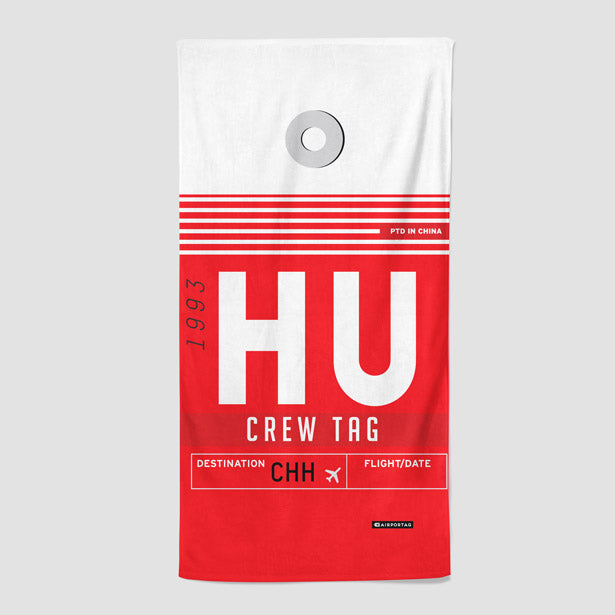 HU - Beach Towel - Airportag