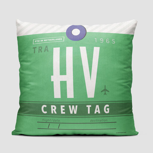 HV - Throw Pillow - Airportag