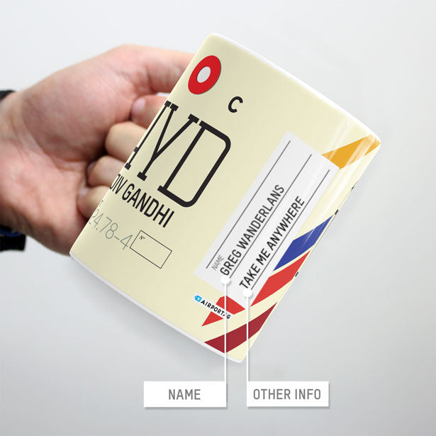 HYD - Mug - Airportag