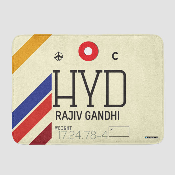 HYD - Bath Mat - Airportag