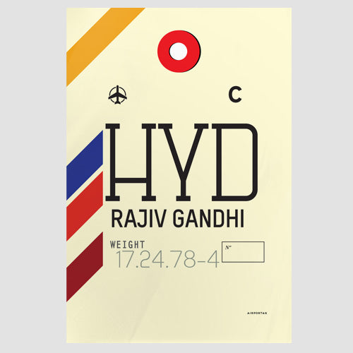 HYD - Poster - Airportag