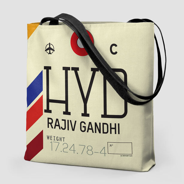 HYD - Tote Bag - Airportag