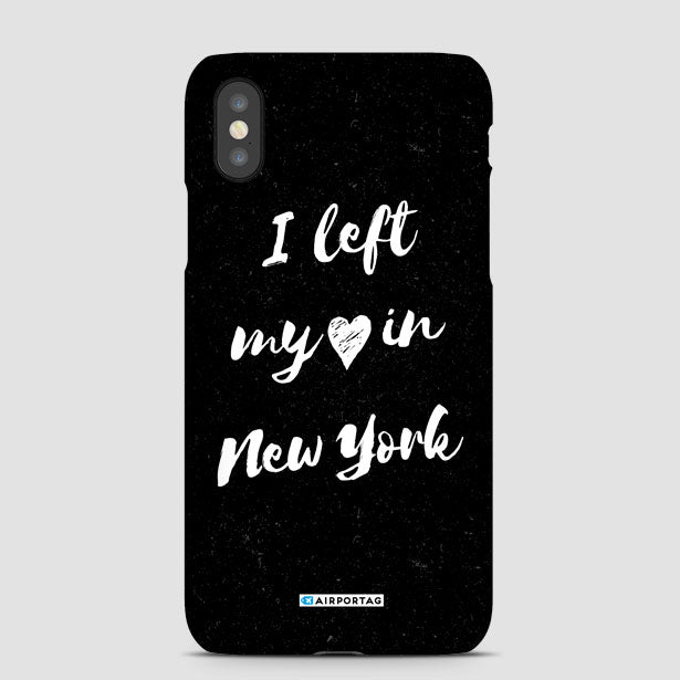 I Left My Heart - Phone Case - Airportag