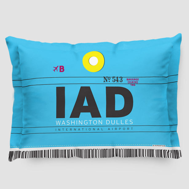 IAD - Pillow Sham - Airportag