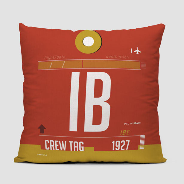 IB - Throw Pillow - Airportag