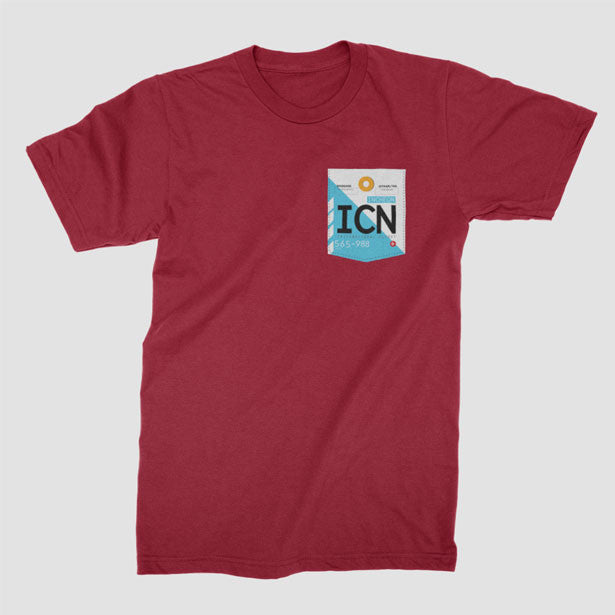 ICN - Fake Pocket Men's Tee - Airportag