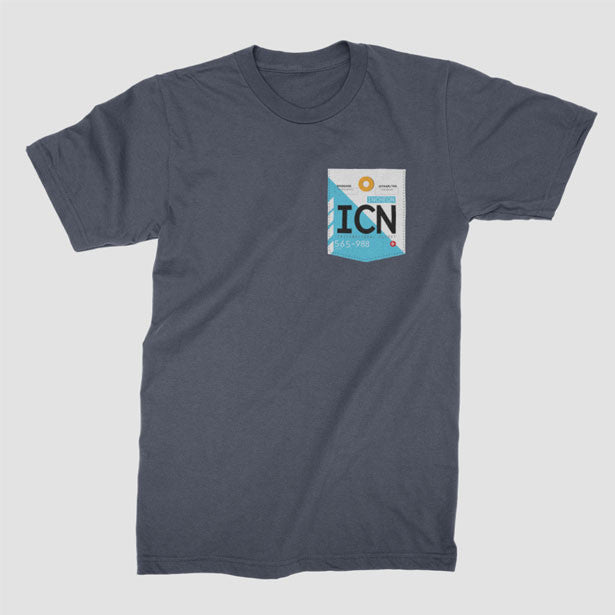ICN - Fake Pocket Men's Tee - Airportag