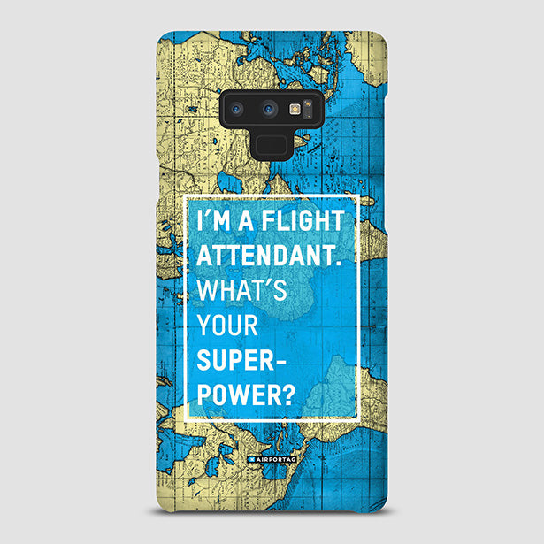 I'm a flight attendant - Phone Case airportag.myshopify.com