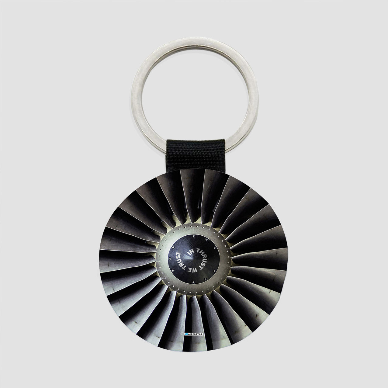 In Thrust We Trust - Porte-clés rond