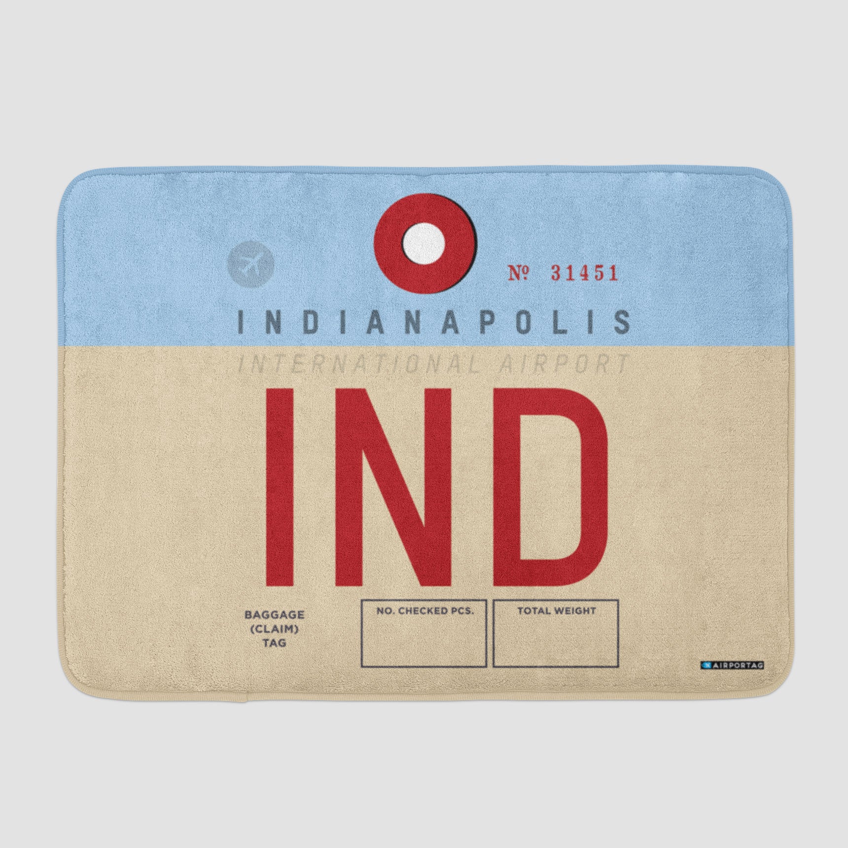 IND - Bath Mat - Airportag
