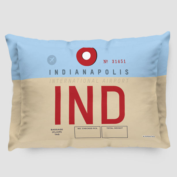 IND - Pillow Sham - Airportag