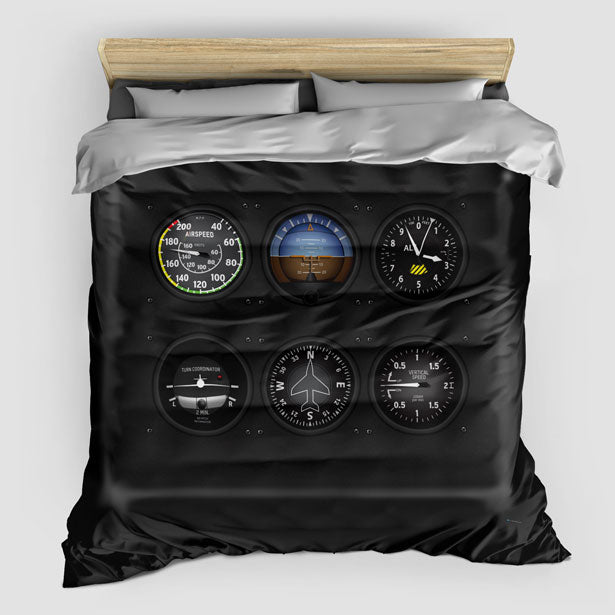 Instruments - Duvet Cover - Airportag