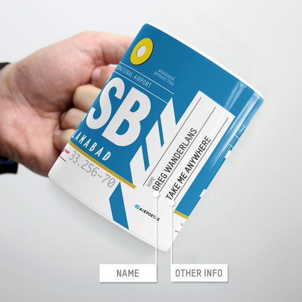 ISB - Mug - Airportag