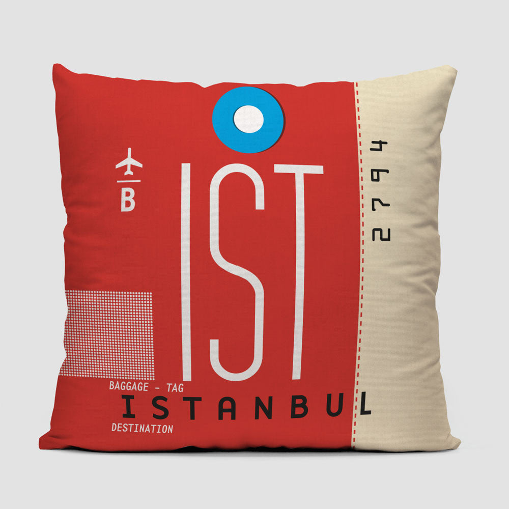 IST - Throw Pillow - Airportag