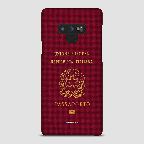 Italy - Passport Phone Case airportag.myshopify.com