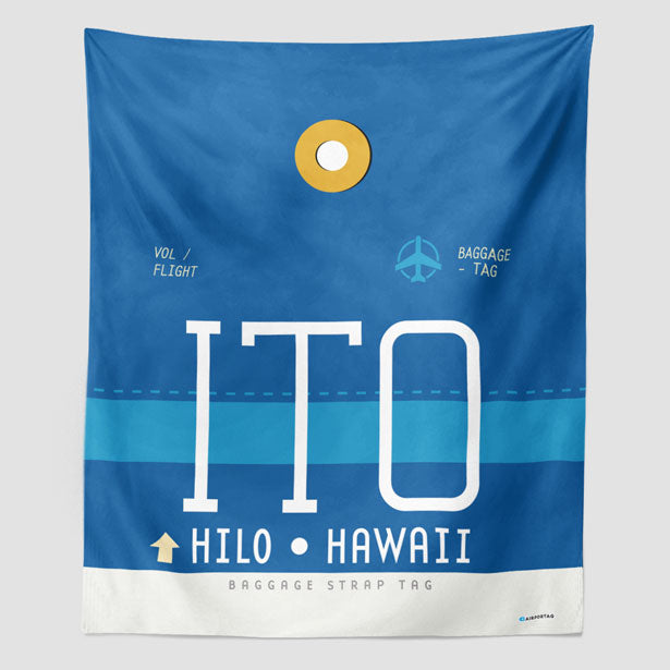 ITO - Wall Tapestry - Airportag