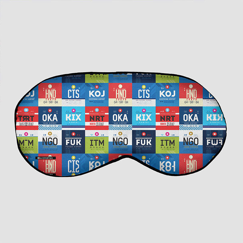 Japanese Airports - Sleep Mask